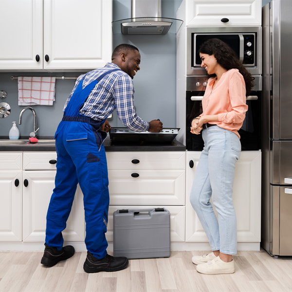 can you provide an estimate for cooktop repair before beginning any work in Fonda